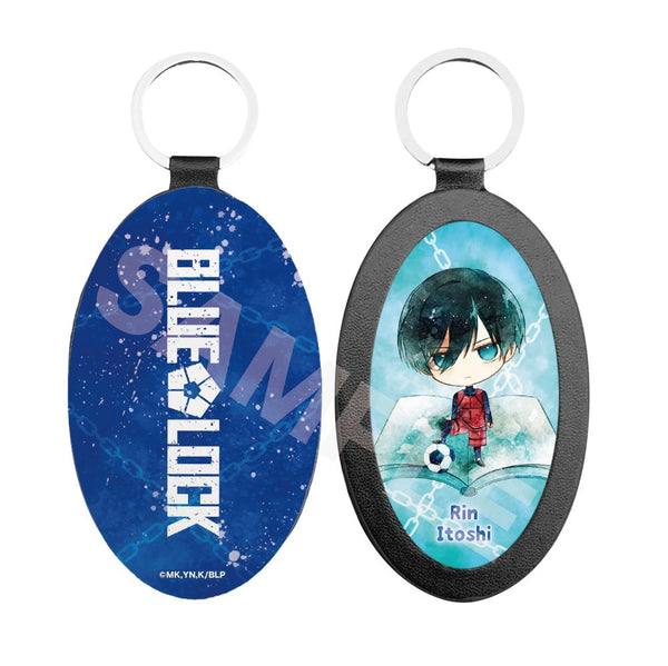 『ブルーロック』キャラでるアート レザーキーホルダー /21 糸師 凛(ミニキャラ)【202510再販】